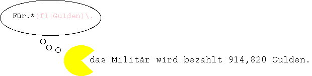 Pacman verschlingt jeden Text, auf den
'Fr.*' passt, bis zum Ende der Zeile.